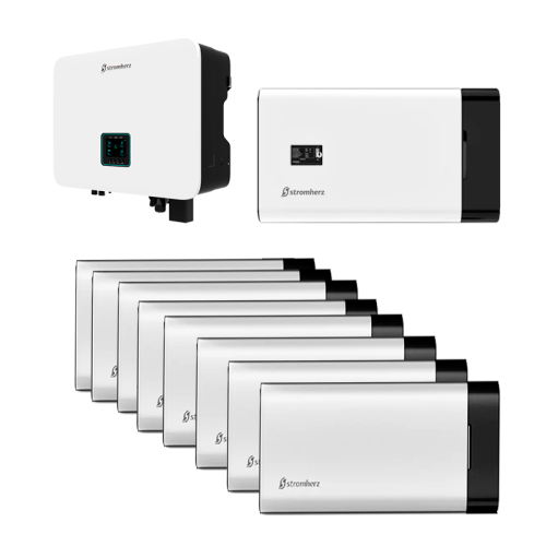Выставочный комплект Stromherz, резерв для дома, , мощность  18.4 kW, гибридный инвертор с АКБ 8 шт и BMS за отличную стоимость, уценка